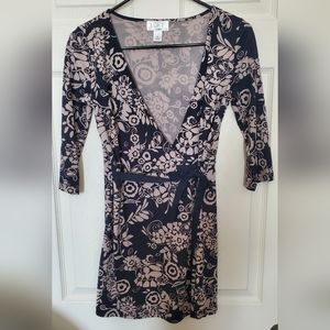 LOFT Wrap mini dress